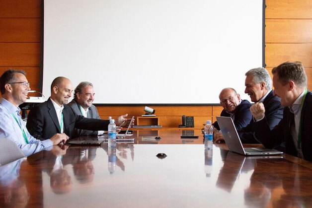 Reunión entre Ikusi y Danfoss