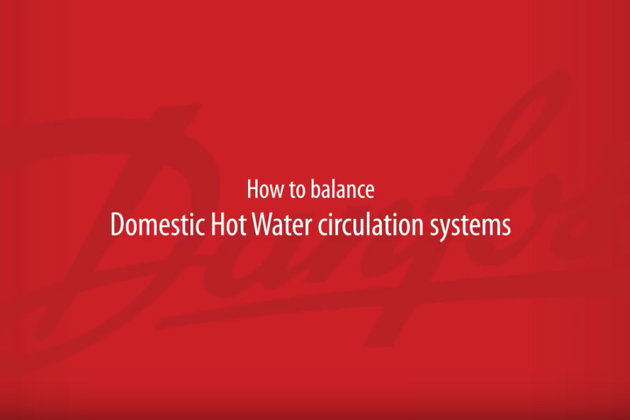 Equilibrado automático de sistemas DHW