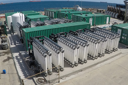 Sarlux refinery saves energy with 12000 m3/day industrial desalination plant