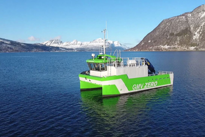 Astrid Helene - fully electric workboat