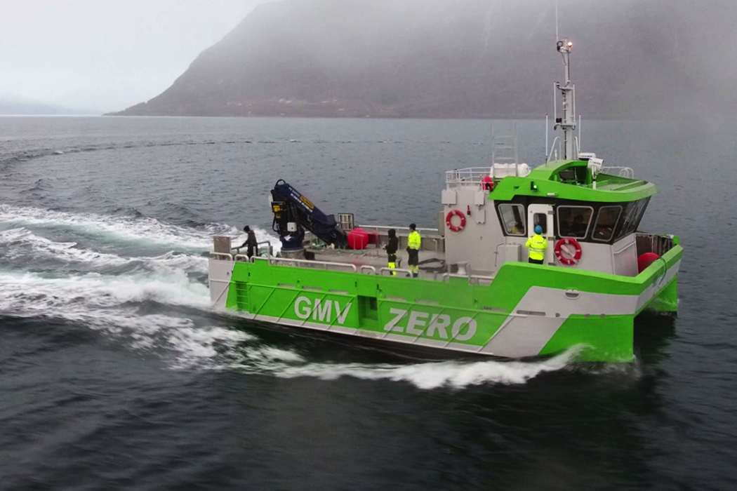 Astrid Helene - fully electric workboat