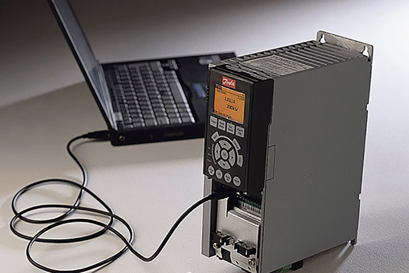 Einfache Inbetriebnahme durch MCT 10 via PC und USB-Verbindung