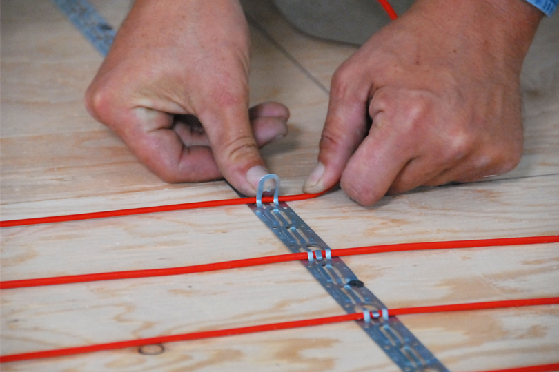 Heating cables for electric floor heating Danfoss