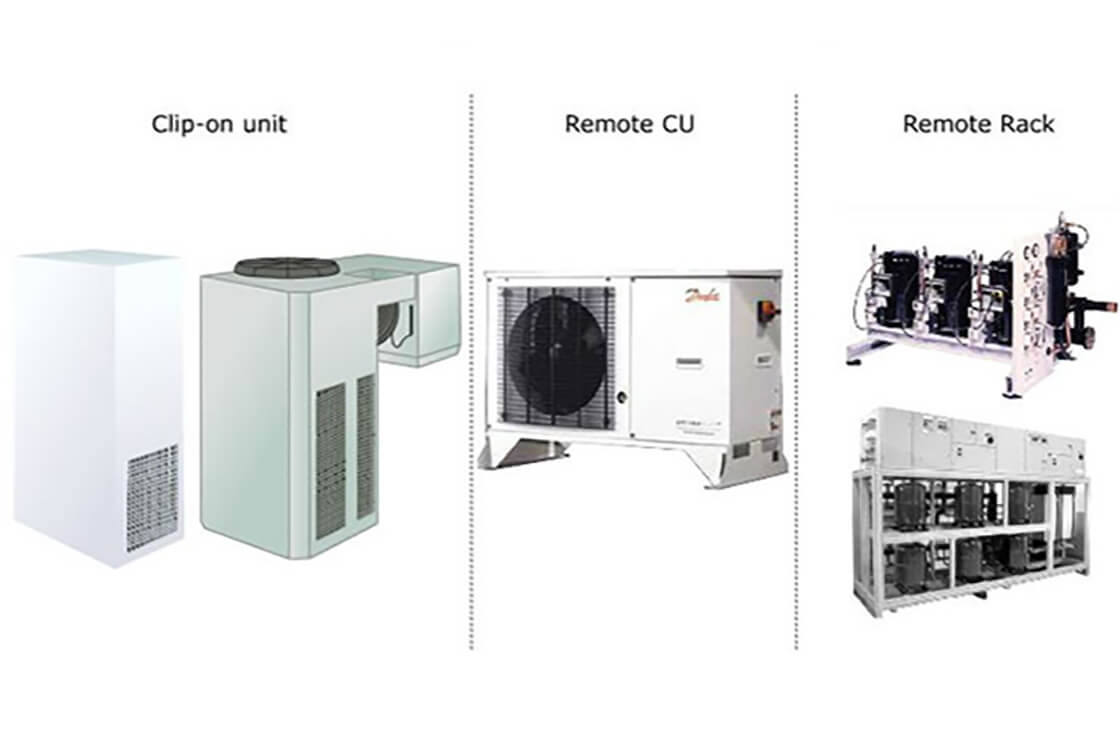 cold room compressor and blower