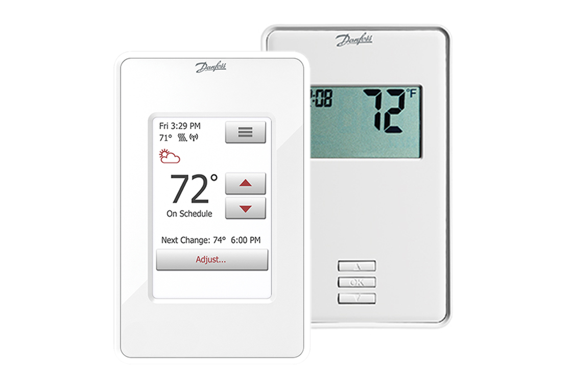 Controls For Electric Floor Heating, Heated Tile Floor Thermostat