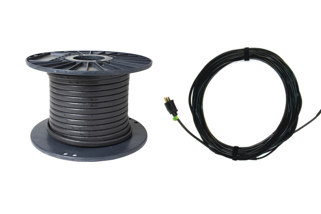 Roof and gutter deicing cables Danfoss