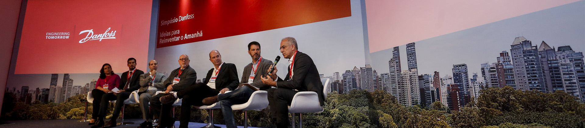 Inovações para supermercados, Marine & Offshore, Eficiência energética em edifícios comerciais e Ideias para reinventar o amanhã.