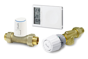 Radiator and room thermostats