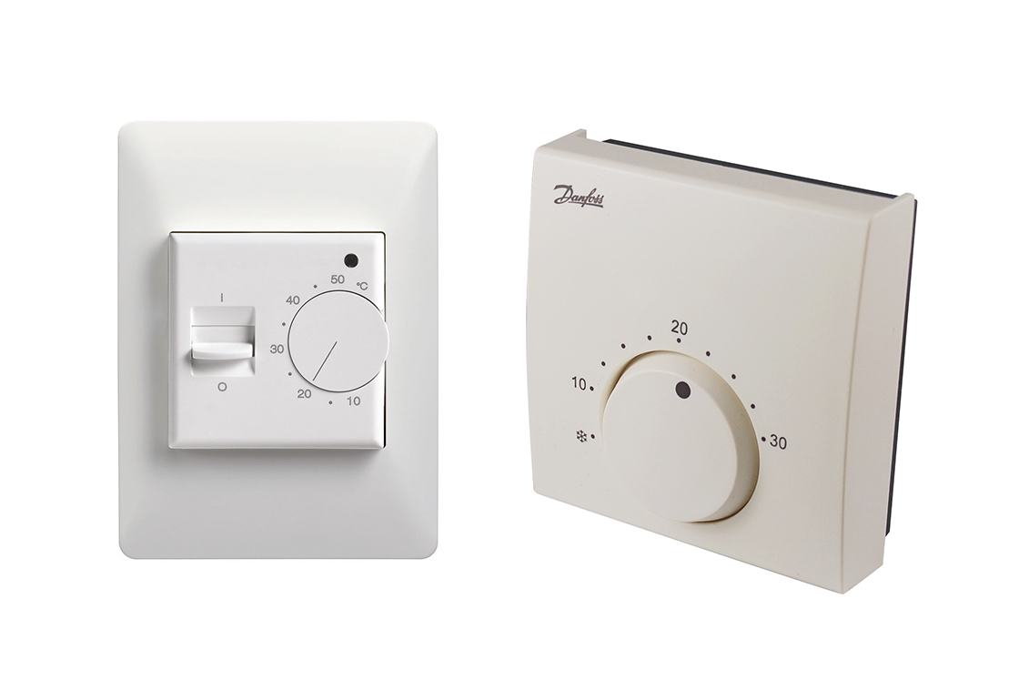 room controls for hydronic floor heating