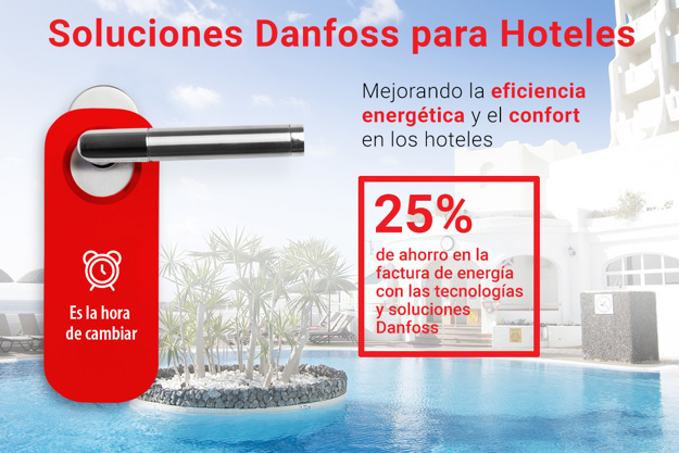 Hoteles Soluciones Danfoss de ahorro energético