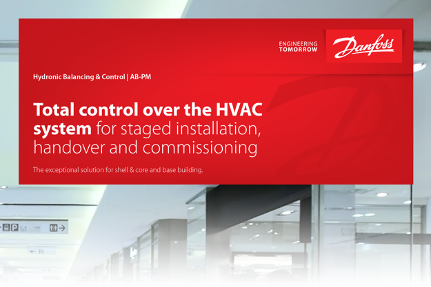 Danfoss AB-PM automatische inregelafsluiters - Applicatiebrochure