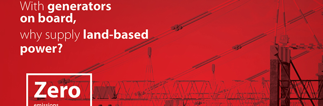 With generators on board, why supply land-based power?