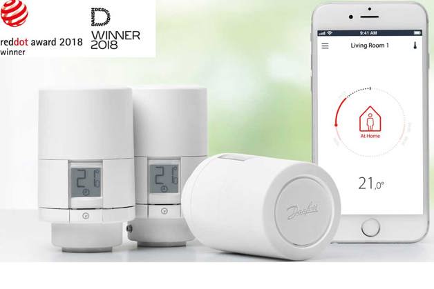 Den er smart, den er simpel og den kan spare dig for op til 23 procent af dit varmeforbrug. Danfoss’ intelligente radiatortermostat Danfoss Eco™ har vundet den anerkendte Red Dot designpris. Det er anden store designpris i år til den smarte radiatortermostat , som i foråret vandt en Danish Design Award.