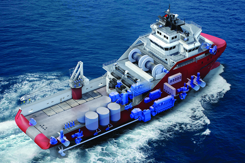 Hybrid propulsion Danfoss