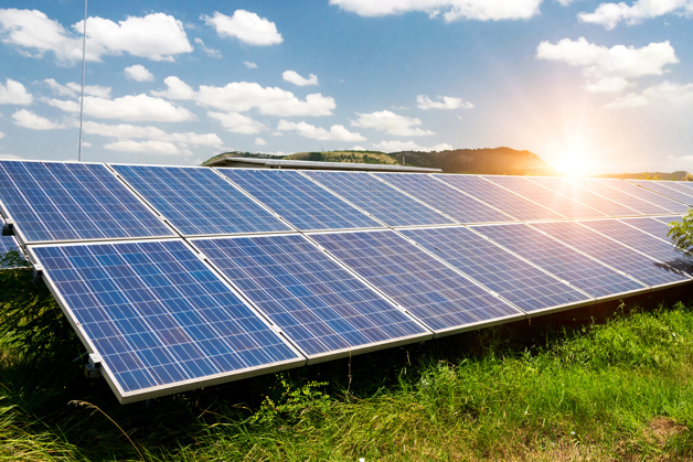 solar panels park