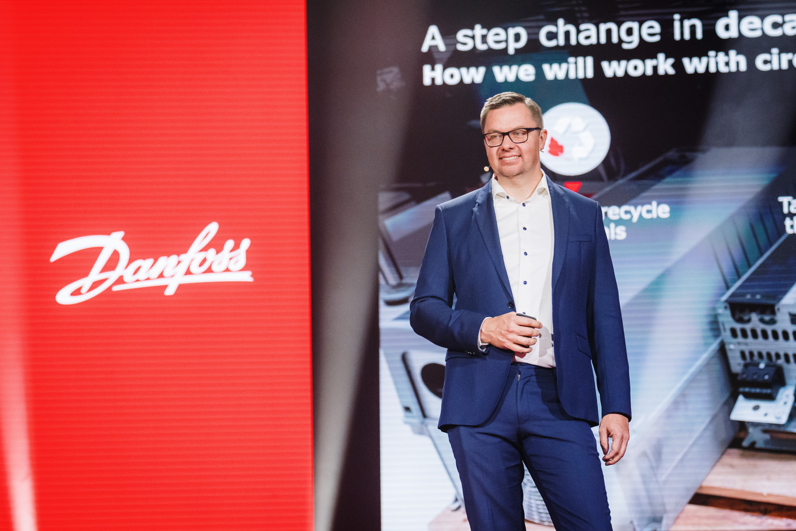 Kjell Stroem on stage at DC 22