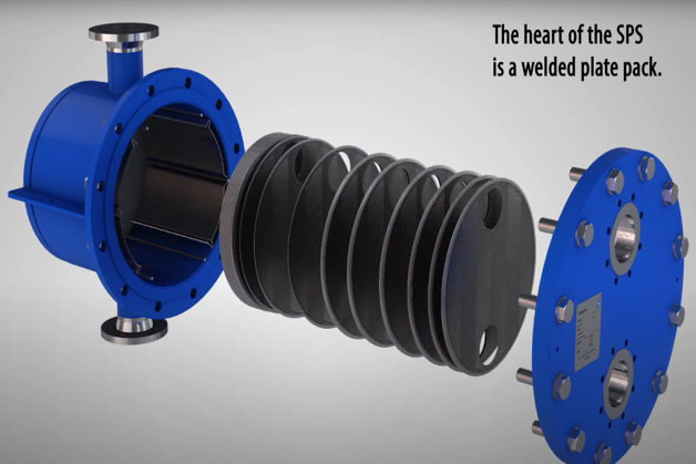 Geschweißtes Plattenpaket