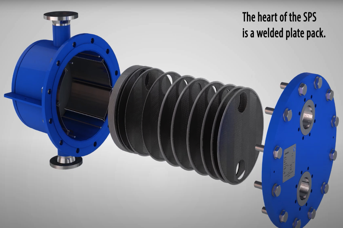 Plate&Shell- Wärmetauscher (SPS)