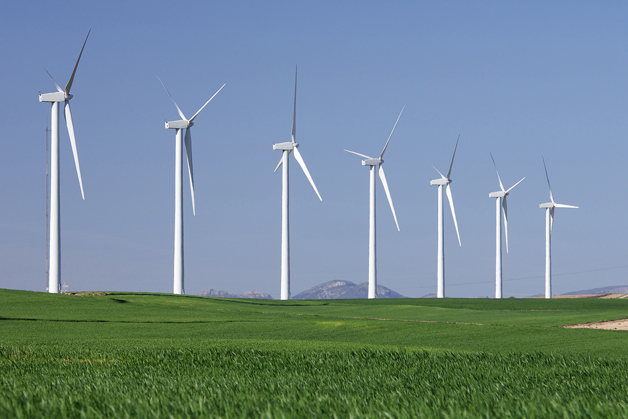 Electric heating wind