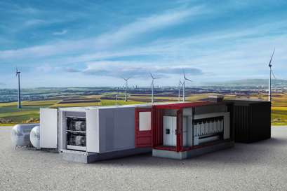 Power-to-X-applikasjoner omgitt av en iC7-ring