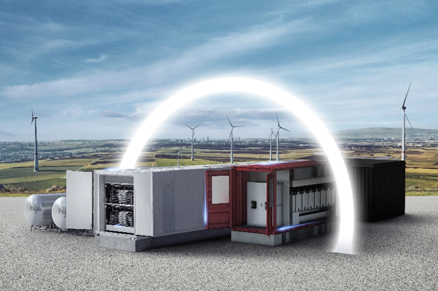 Power-to-X-applikationer omgivet af en iC7 halo