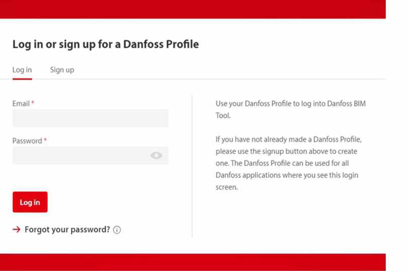 BIM tool and libraries | Danfoss