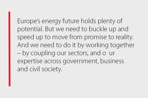 Quote, importance of sector coupling