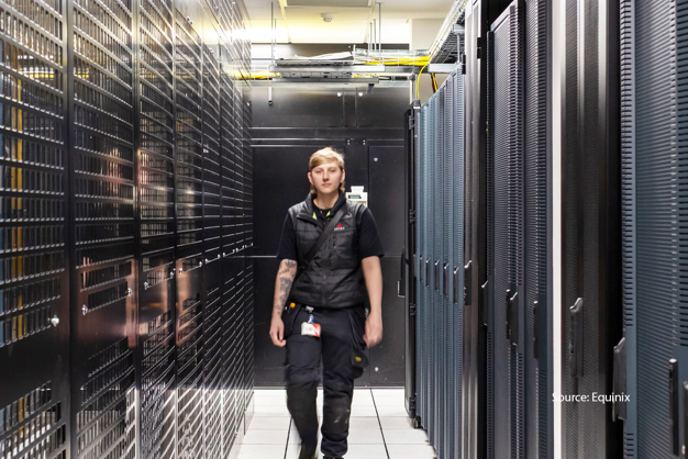 Serverräume bei Equinix