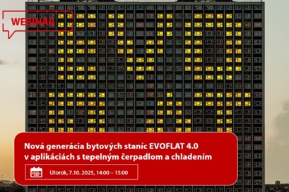 Nová generácia bytových staníc EVOFLAT 4.0 v aplikáciách s tepelným čerpadlom