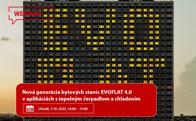 Nová generácia bytových staníc EVOFLAT 4.0 v aplikáciách s tepelným čerpadlom