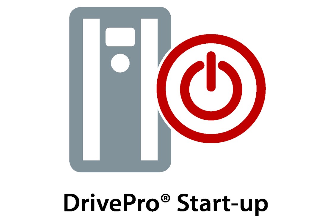 DrivePro® Start-up voor een probleemloze inbedrijfstelling
