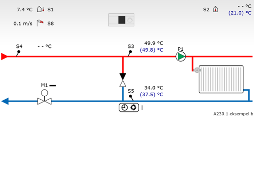 ECL 310 varme- og brugsvandsanl?g | Danfoss