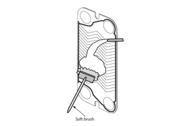 HEX manual cleaning
