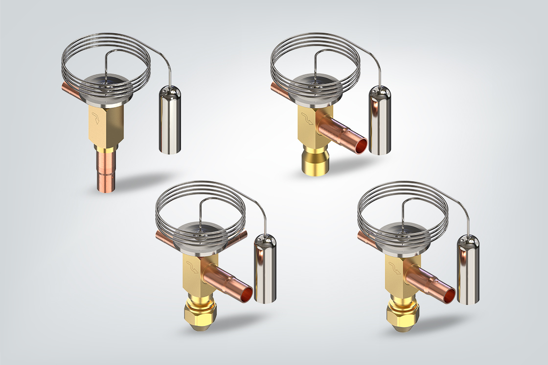 Vane de expansiune termostatice TD 1, orificiu fix