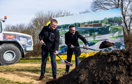 착공식 - 노드보그 본사에 미래의 슈퍼마켓 건설