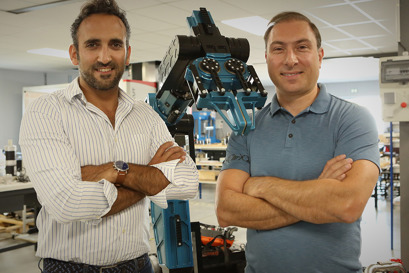 Left: Cyril Kabbara right: Cofounder Jean-Jacques Topalian