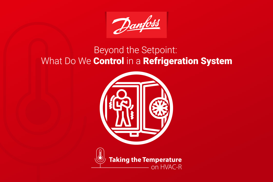 What do we control in a refrigeration system?