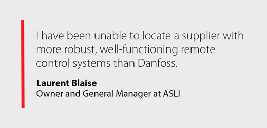 Laurent Blaise, owner and General Manager at ASLI