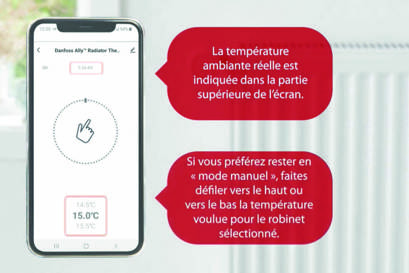 Danfoss Ally™ : Définir et copier un horaire hebdomadaire