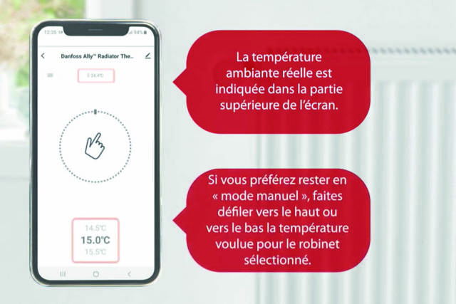 Danfoss Ally™ : Définir et copier un horaire hebdomadaire