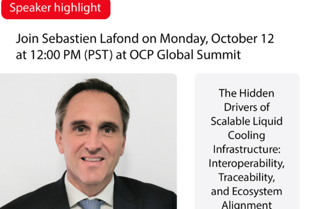 Sébastien Lafond Danfoss Power Solutions Senior Director of Engineering, Data Centers