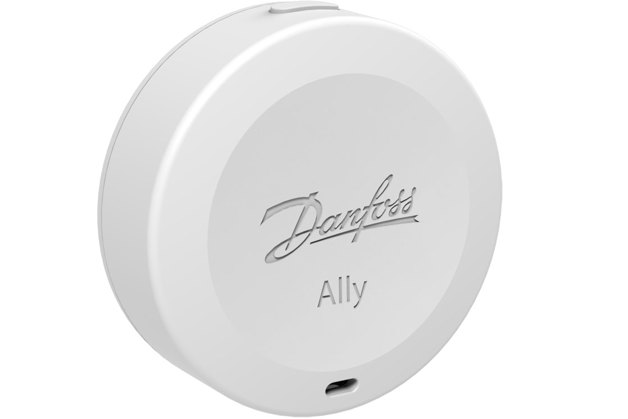 Danfoss Ally™ Rumføler er lille og diskret