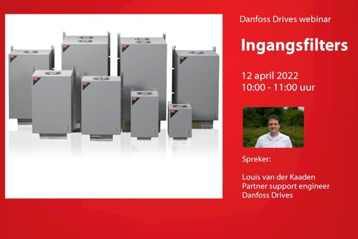 Danfoss Drives Webinar: Ingangsfilters - 12 april 2022