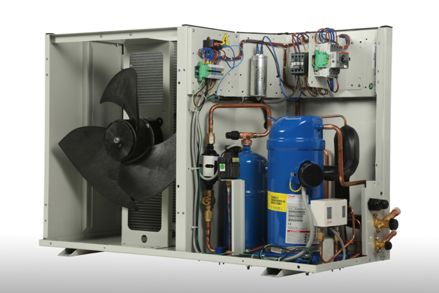 Optyma Slim Pack, Seitenansicht offen