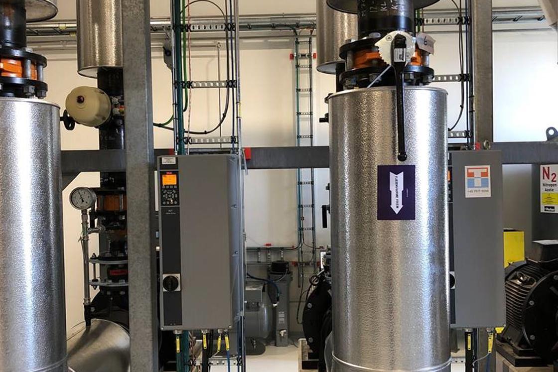 Danfoss frekvensomformere styrer pumper og ventilatorer