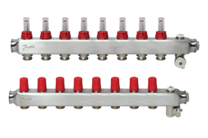 Колектори та приводи Danfoss