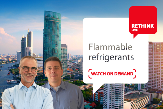 Únete a RETHINK Live: Refrigerantes inflamables