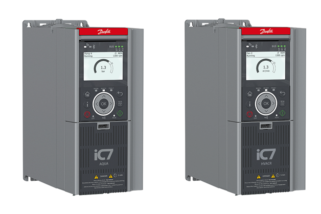 Nouveau : deux drives dans la serie iC7! Indumation 2026 | Kortrijk Xpo Courtrai | 4-6 Fev | Stand 542 | Danfoss Drives