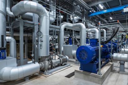 Pumpen in einer Wasseraufbereitungsanlage, die Danfoss-Antriebe verwenden