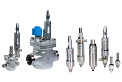 Válvulas de controle ICV 20-80 e ICV Flexline